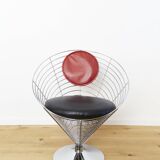 Vintage Wire Cone Chair by Verner Panton