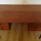 Vintage Scandinavian teak desk 60