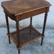 Antique dressing table, walnut pocket emptier