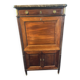 18th-century solid mahogany Louis XVI secretary