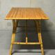 Table et chaise en rotin et bambou