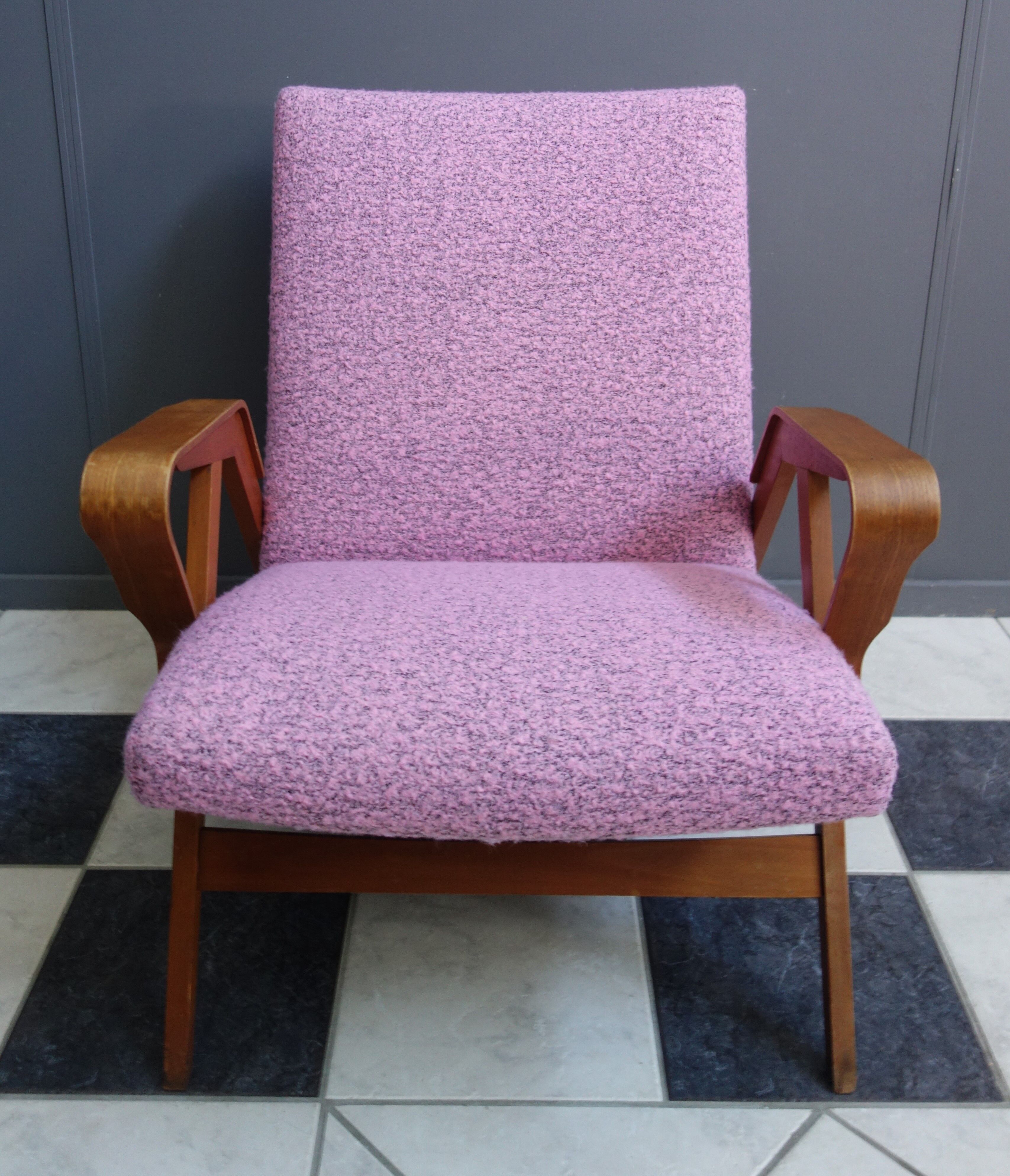 Frantisek Jirfak 24-23 chair for Tatra 1960s