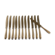 Set de 12 couteaux Christofle Dax métal argenté 1950