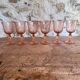 6 verres à eau Rosaline