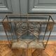Art Deco umbrella stand in hammered ironwork 1930