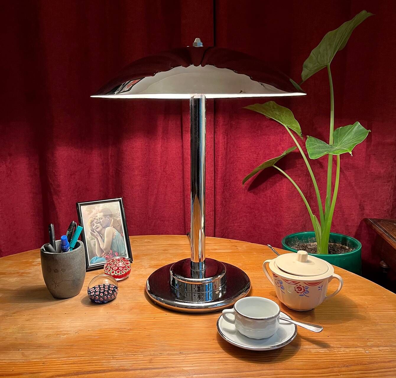 Lampe champignon paquebot Aluminor