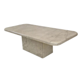Table basse en marbre italien, années 1970