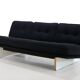 Artifort C671 sofa by Kho Liang Ie in black wool