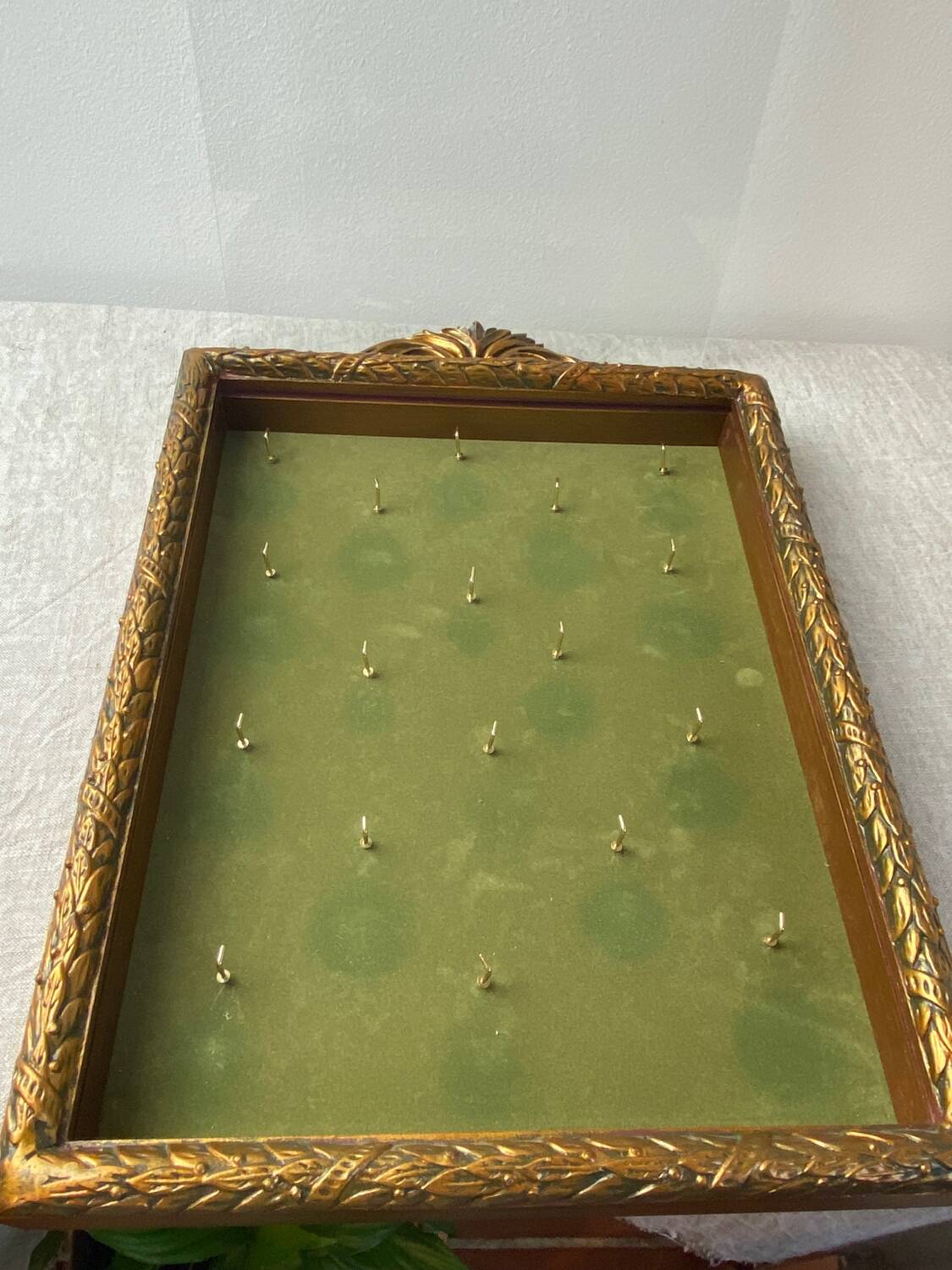 Wooden and glass wall display case