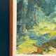 Original Mid Century Swedish Oil on Canva"Forest Brows" by Inga Öfjäll