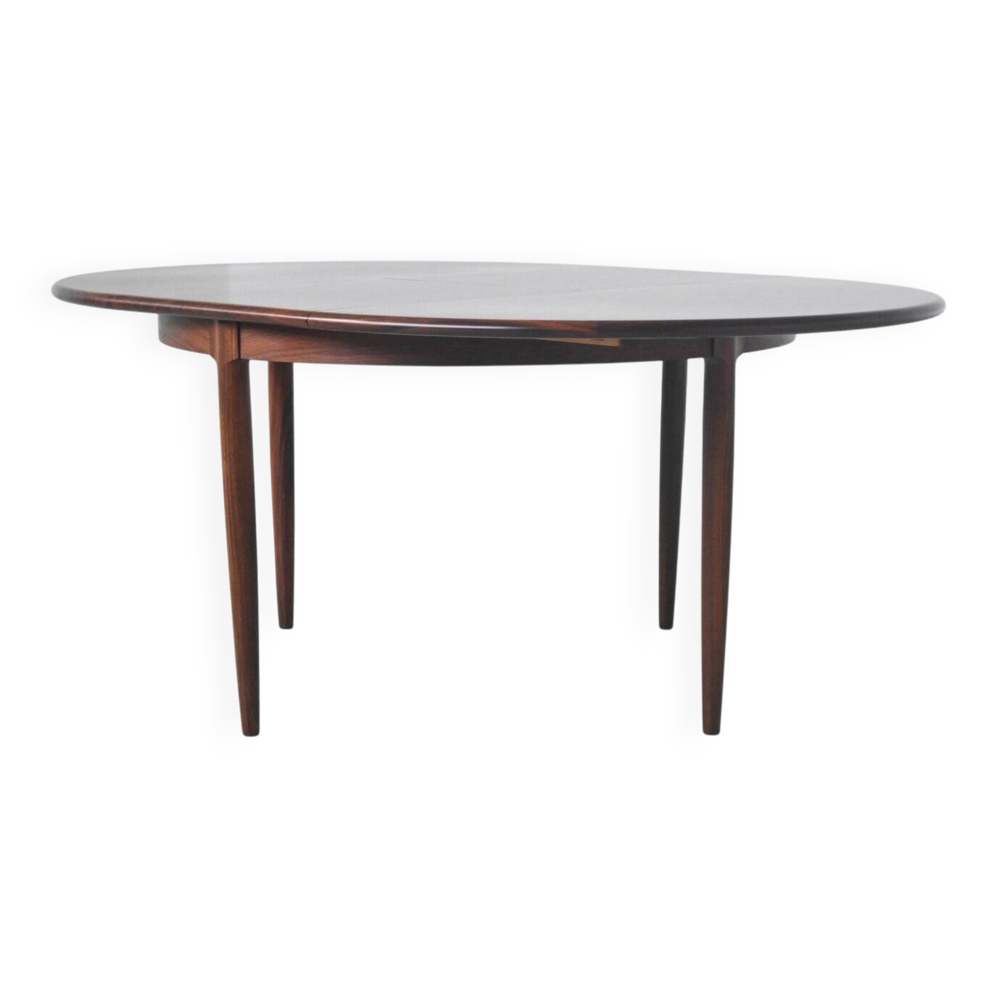 Niels Otto Moller model 15 dining table in rosewood Denmark 1960