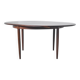 Niels Otto Moller model 15 dining table in rosewood Denmark 1960