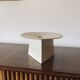 White craquele ceramic vide poche, leDuc France 1970s