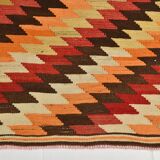 177x291Cm Geometric Style Kilim Rug, Turkish Kilim Rug, 177x291Cm