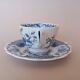 4 Ridgway (Staffordshire) blue "Windsor" English cups