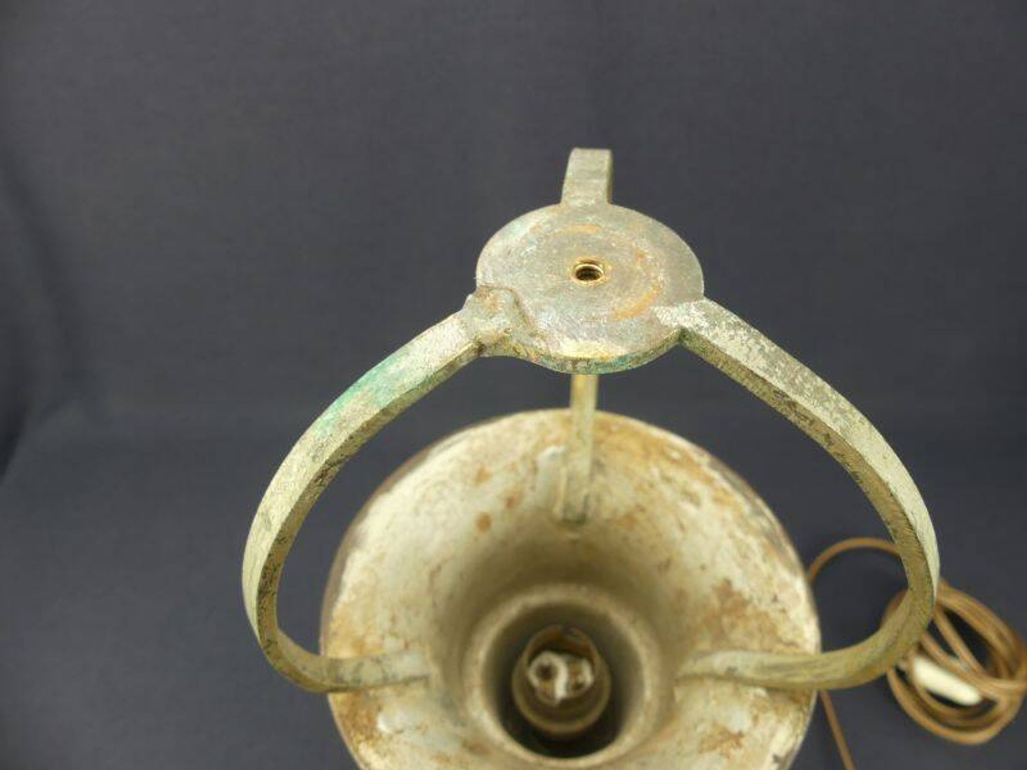 Old Art Deco ship-style lamp