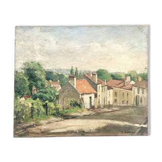 Picture of village lane