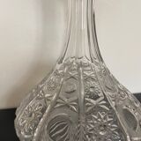 Carafe à décanter en cristal taillé