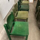 Series 10 colorful chairs design of the 80s