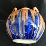 Vase with 3 handles - Gilbert Méténier - Fabrique Méténier à Gannat Art deco - art stoneware