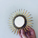 Golden sun mirror