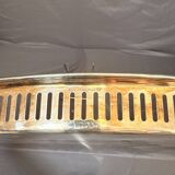 Antique Silver-Plated Metal Tray Rocaille Rococo Louis XV