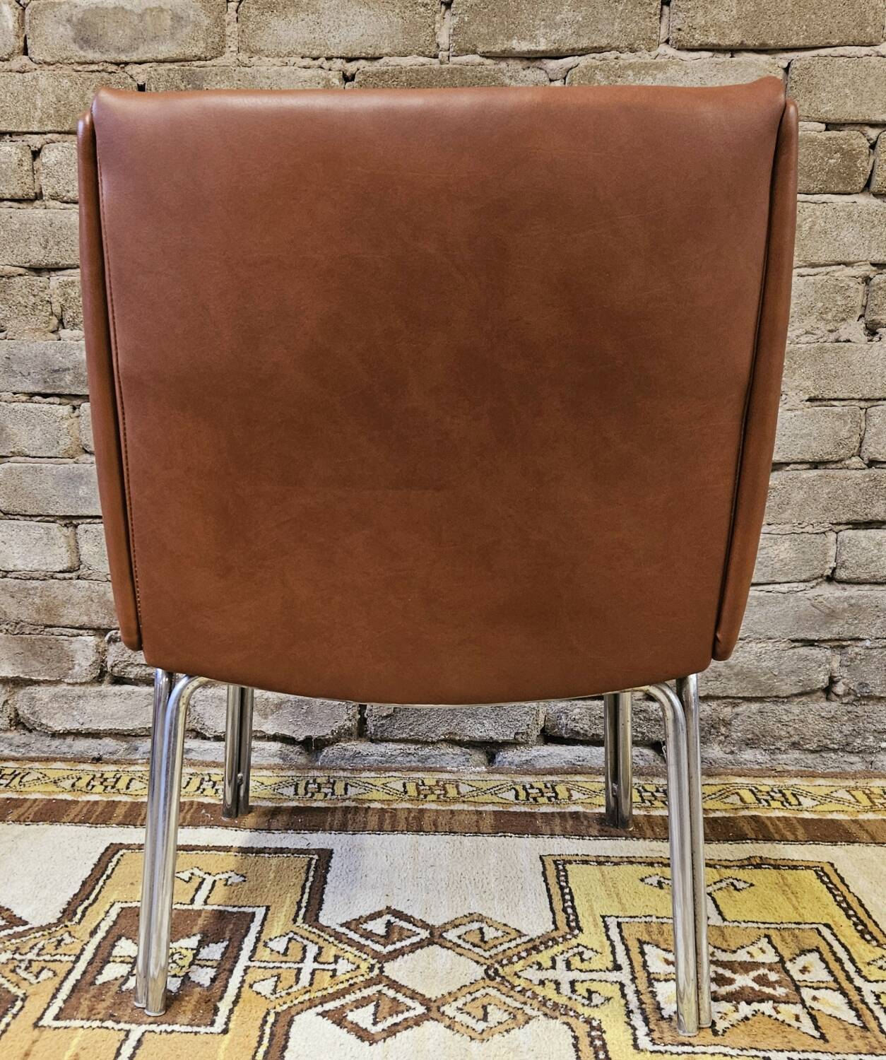 Fauteuil chauffeuse moderniste 1970