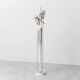 Vintage floor lamp in the style of Joe Colombo, futuristic design, 1970s.