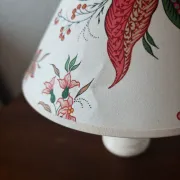 Pair of vintage alabaster lamps