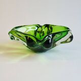 🌿 Radiant green Murano tray – vintage 70s 🌿