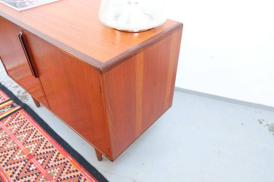 Vintage retro 1960s ASKO commode in teak, mid-century style.
