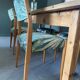 4 chaises vintage entièrement rénovées
