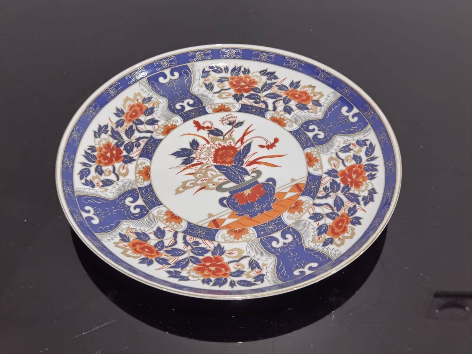 Japanese Porcelain Plate with gilding