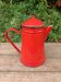 Retro enamel coffee pot