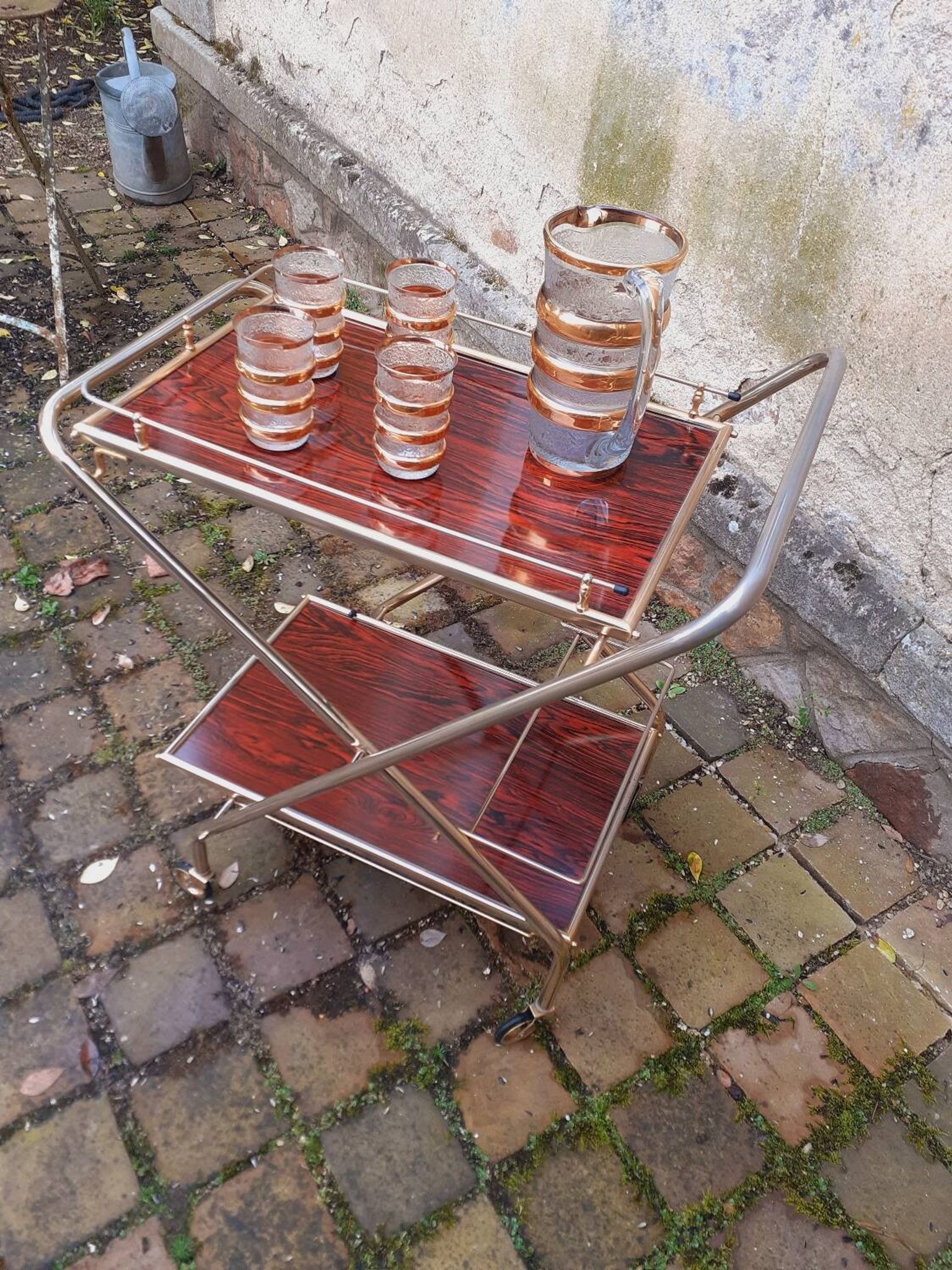 Desserte roulante, années 60