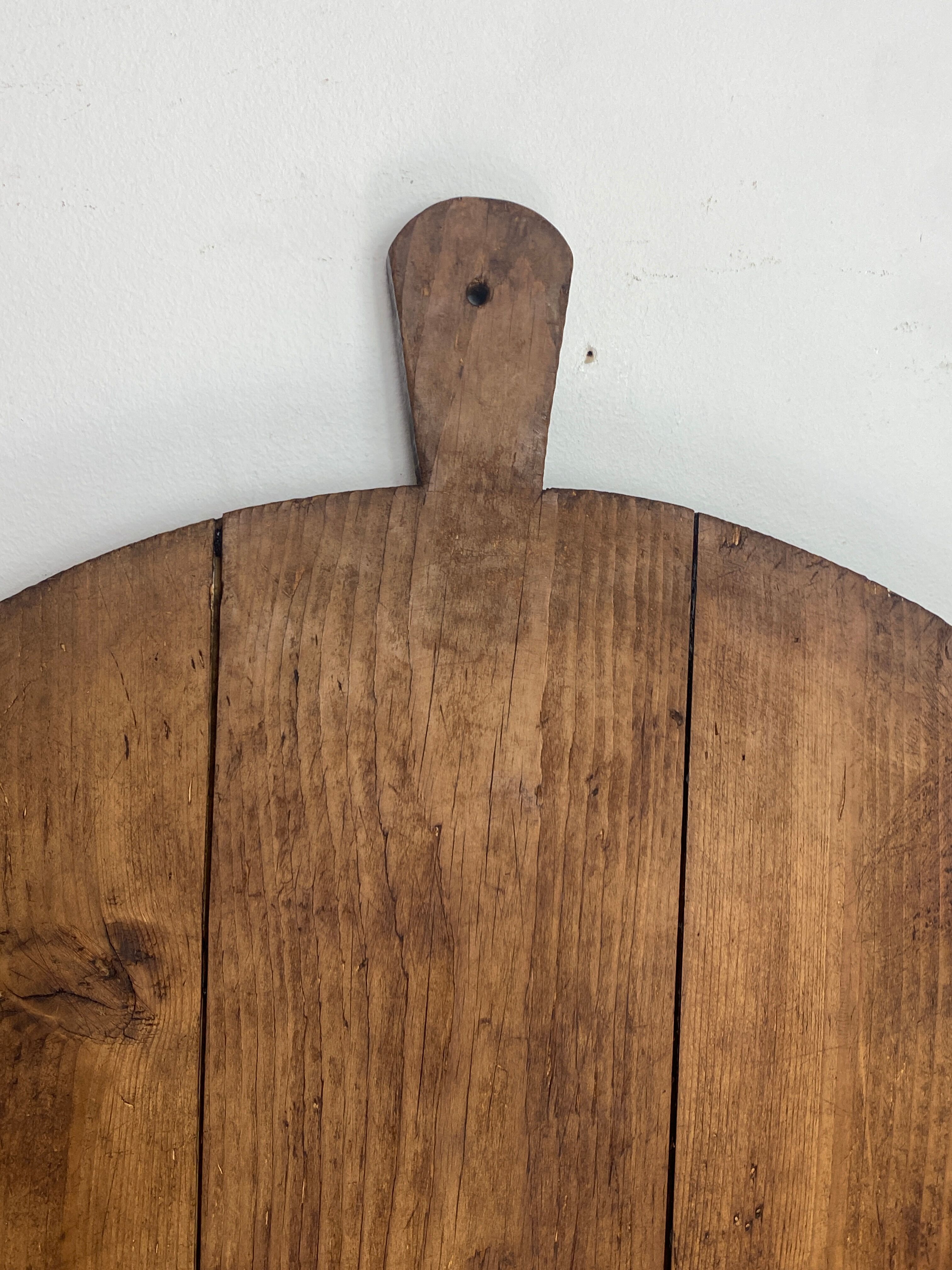 Rustic wooden serving board