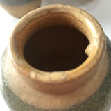 Set of 3 stoneware pots by Jules Guérin
