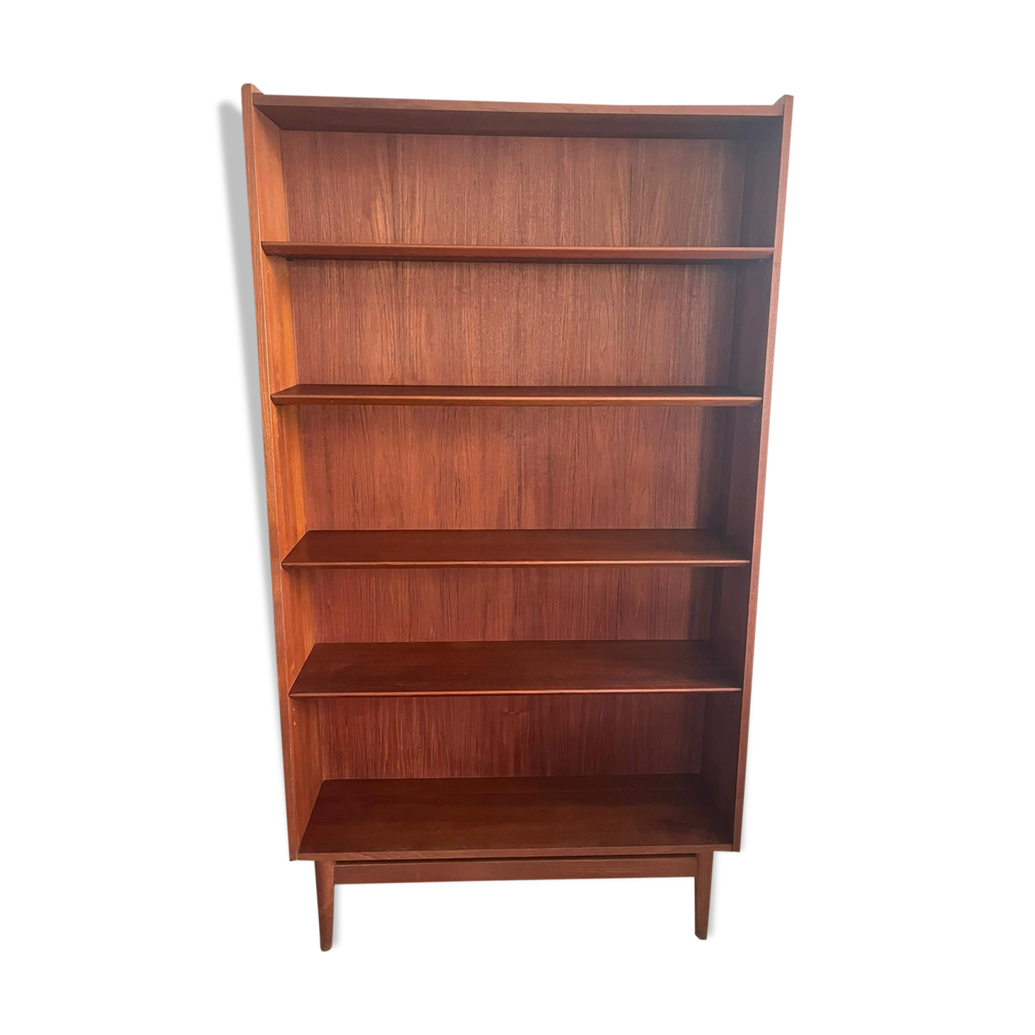 Vintage Scandinavian teak bookcase