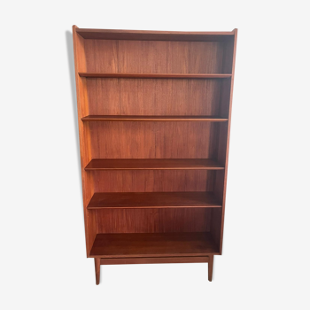 Vintage Scandinavian teak bookcase