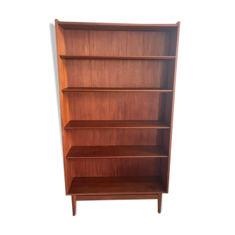 Vintage Scandinavian teak bookcase