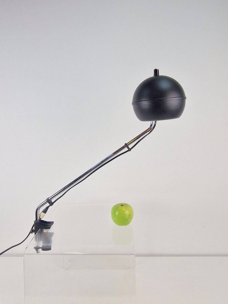 Vintage Space Age Clamp Desk Lamp, 1970s
