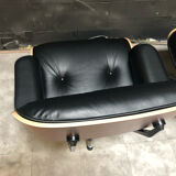 Eames  lounger and ottoman