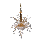 Lustre vintage de style Hollywood Regency