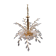 Vintage Hollywood Regency style chandelier