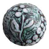 Vintage terracotta paperweight in the shape of a ball