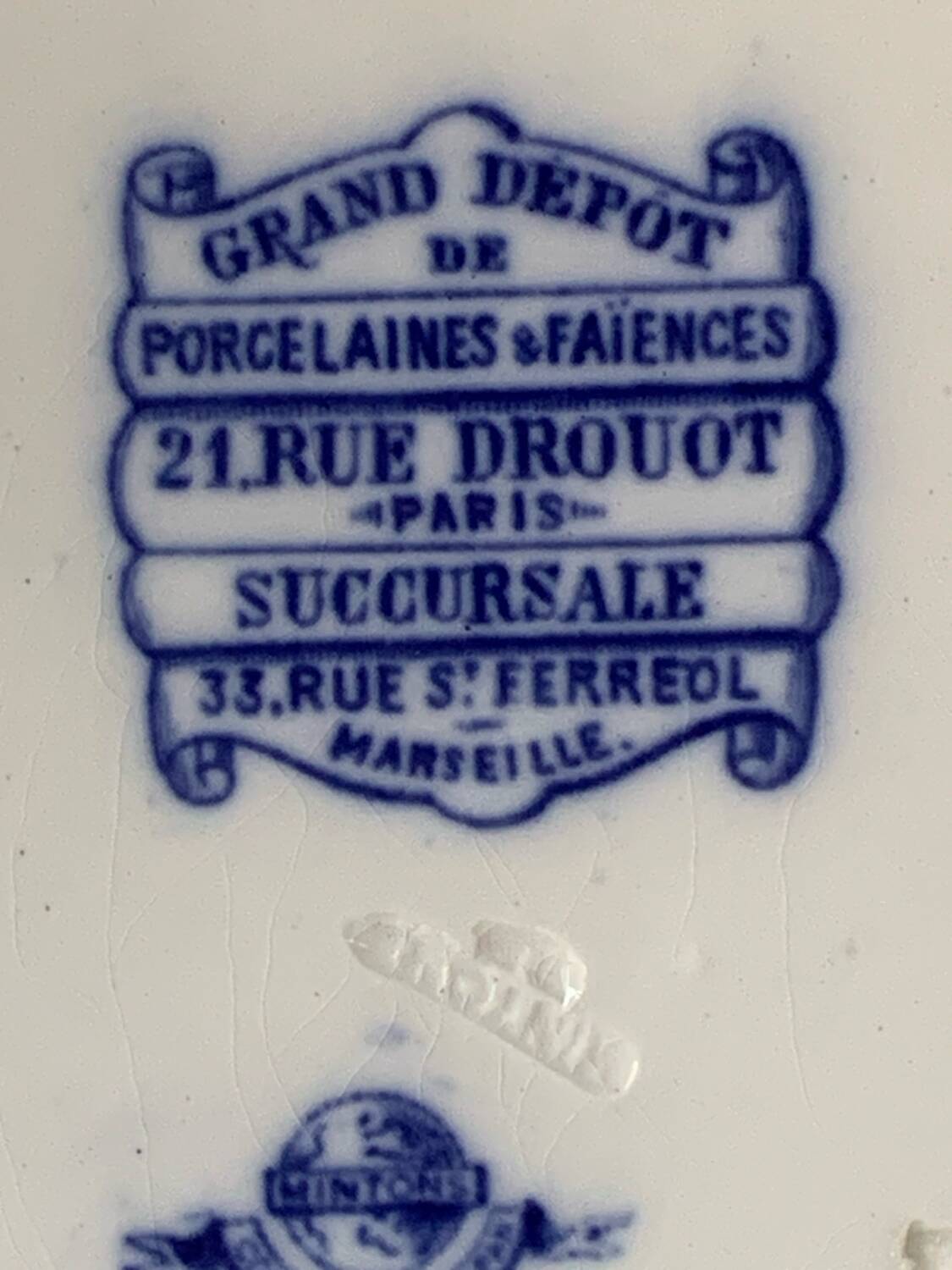 19th century English plates Minton