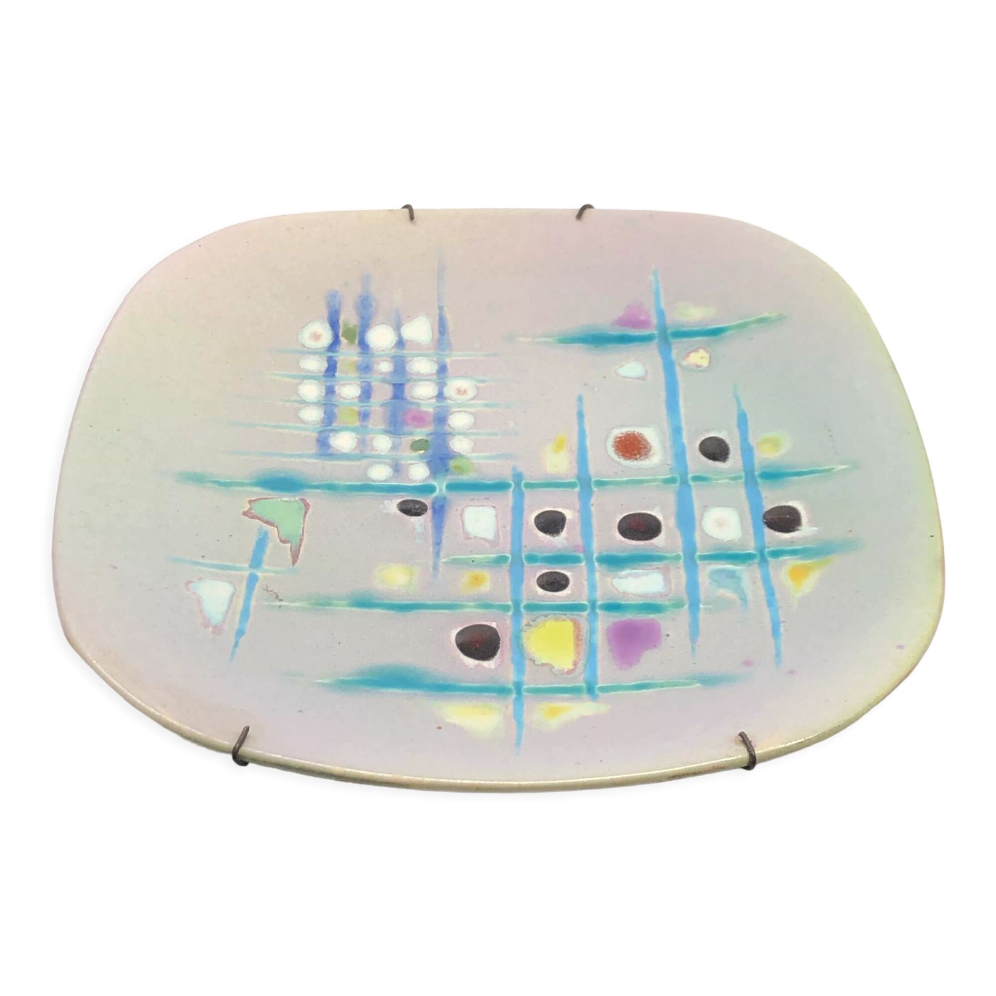 Guy Trévoux decorative plate