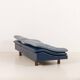 Vintage Poltrona Frau Space Age leather sofa, Italy 1980s