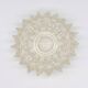 Vintage Italian Seguso "Rostrato" Small Decorative Bowl in Clear Murano Glass