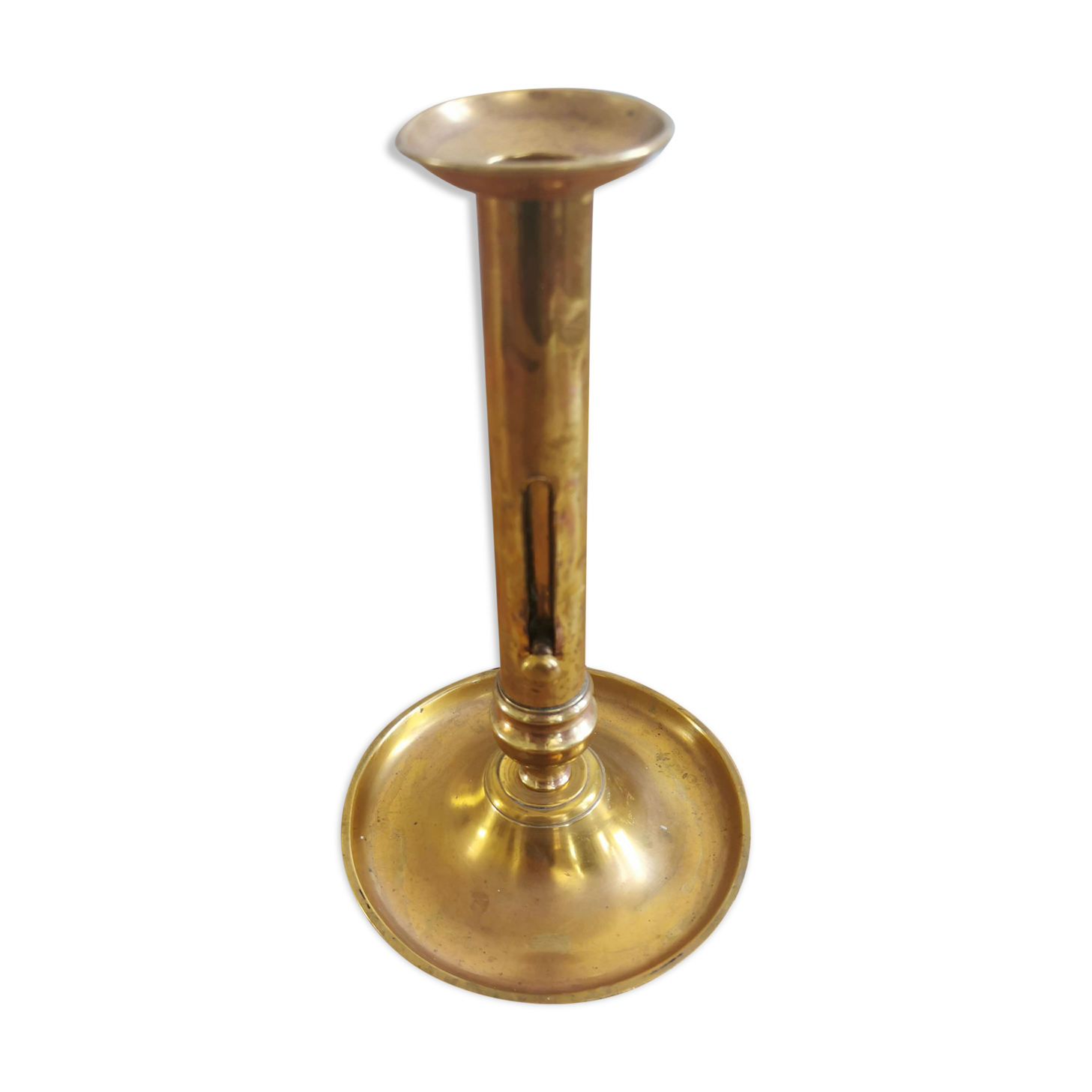 Vintage brass candle holder